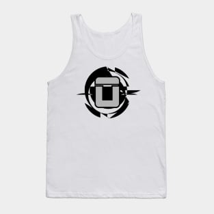 Futuristic Modern Letter O Tank Top